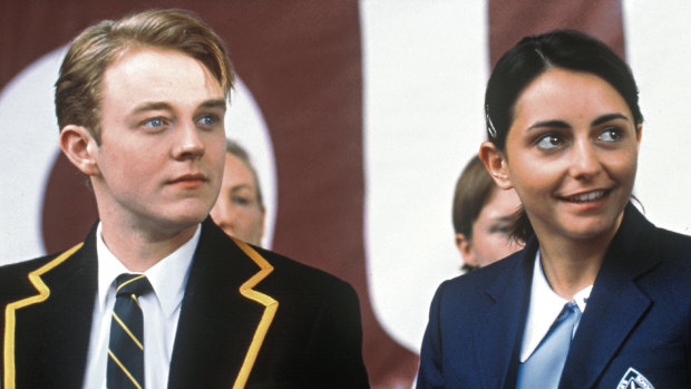 Mathew Newton and Pia Miranda in Looking for Alibrandi