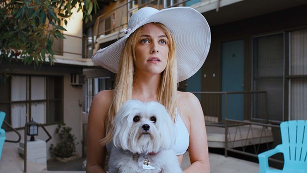 The disappearance of Sam's neighbour Sarah (Riley Keough) sparks his trip through LA. 
