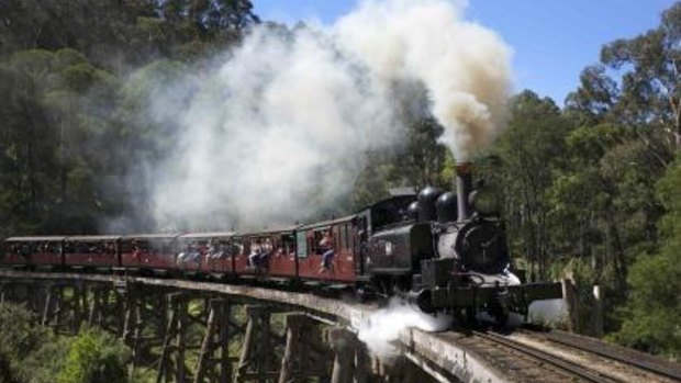 Generations of children have enjoyed their Puffing Billy experience.