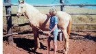 Mining magnate and philanthropist Andrew Forrest as a child at Minderoo Station in WA. Photograph supplied.