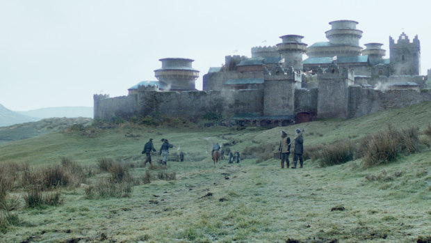Winterfell: a muddy location in Northern Island.