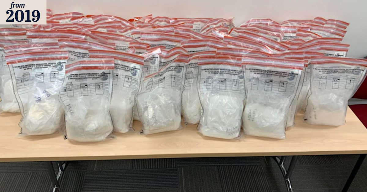 Police seize 59kg of ice linked to 'high-level' Australian network in ...