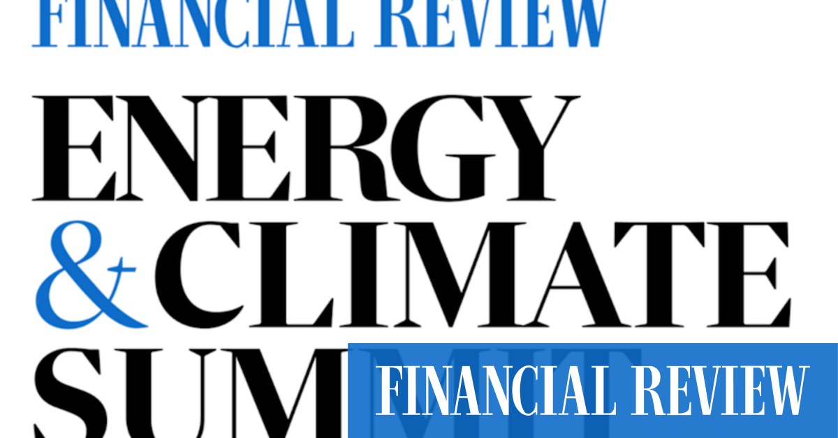 afr.com - Exclusive Subscriber Offer - Energy & Climate Summit 2026