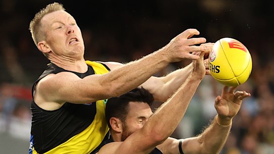 Jack Riewoldt and Mitch McGovern.