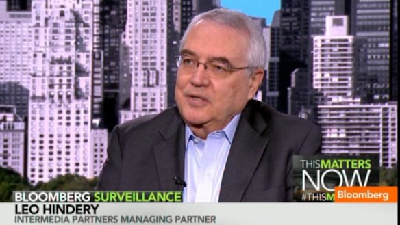 US media heavyweight Leo Hindery has been revealed as the man behind the $US2b "blank cheque" offer for Foxtel. 