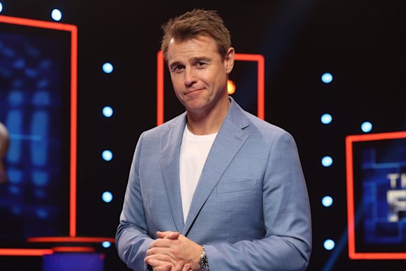 Rodger Corser hosts new game show The Floor.
