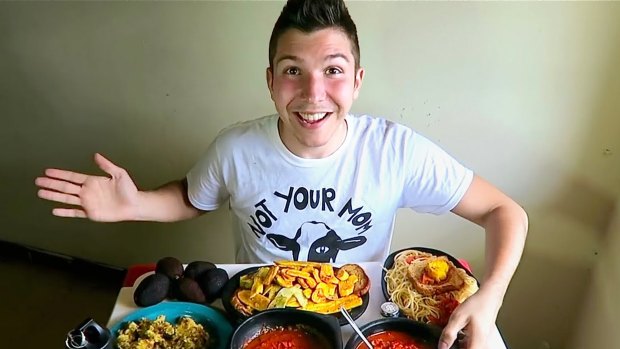 Nikocado Avocado earlier in his career as a social media influencer.