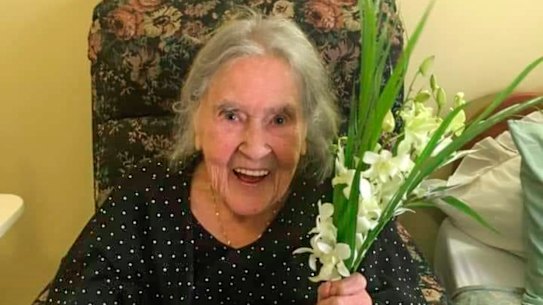 Cathy Steegstra on Mother's Day in May 2020.