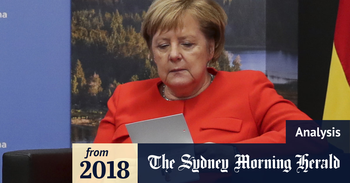 Scott Morrison? Angela Merkel's face that all Australians ...