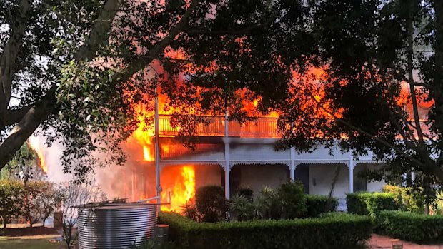 Livesay Road, Moggill - House Fire May 10, 20206 Brisbane
