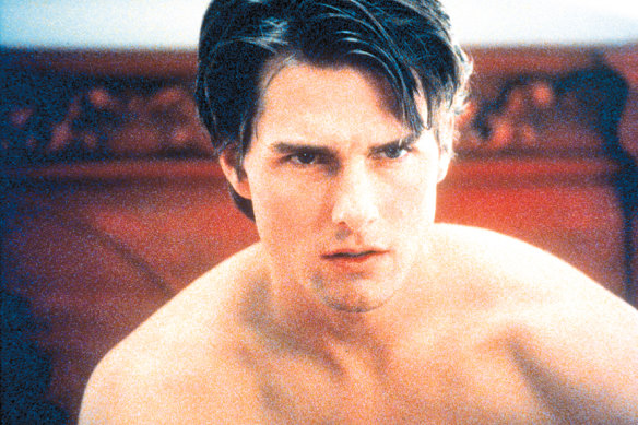 Cruise in a scene from Stanley Kubrick’s 1999 erotic thriller, Eye Wide Shut. 