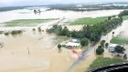 Flooding around Tully in far north Queensland following heavy rain from ex-tropical cyclone Jasper.