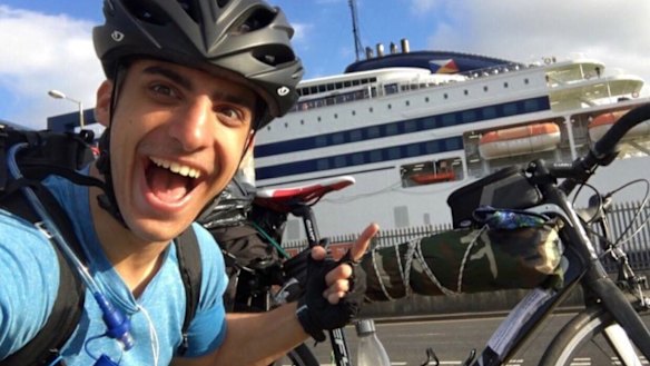 Greek student Kleon Papadimitriou took 48 days to travel from Aberdeen, Scotland, to Athens, Greece, as the coronavirus shut down other modes of transport. 