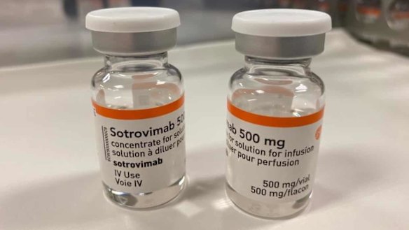 Sotrovimab is an artificial copy of natural immunity to COVID, and is sometimes prescribed before patients come to hospital with the virus.