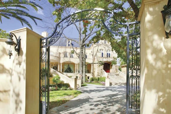 Andrew Abercrombie's faux chateau on St Georges Road, Toorak.