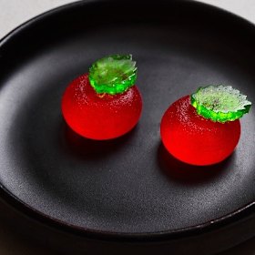 Apple dessert jelly.