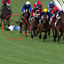 Harry Coffey after falling off Pondalowie.
