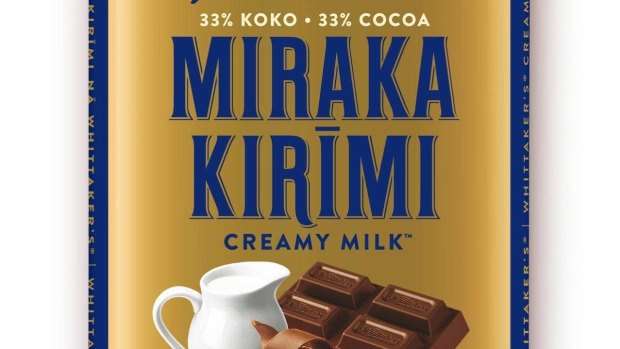 Whittaker’s new limited edition Creamy Milk block has been translated as Miraka Kirīmi for Te Wiki o te reo Māori (Maori Language Week).