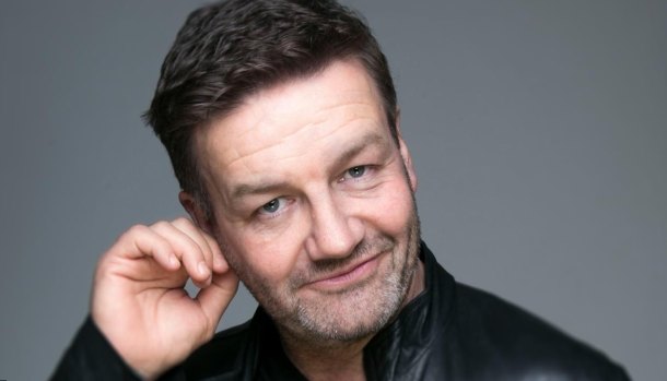 "If I was just a jobbing comic touring, I'd have no income": Lawrence Mooney is grateful to be working in breakfast radio during the pandemic. 
