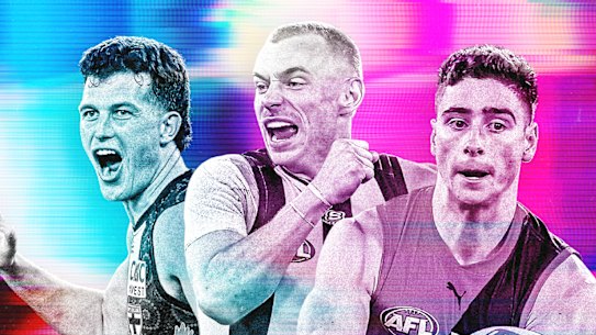 St Kilda’s Rowan Marshall, Hawthorn’s James Worpel and Essendon’s Elijah Tsatas could be used as trade bait this year.