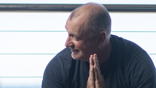 Richard Coyne says his body is more pliable now than ever.