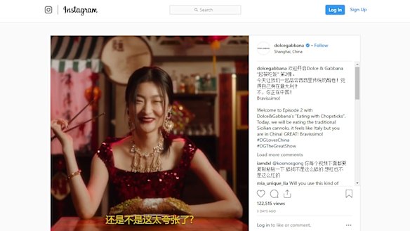 Dolce & Gabbana cancelled their Shanghai fashion show after questionable posts on Instagram.