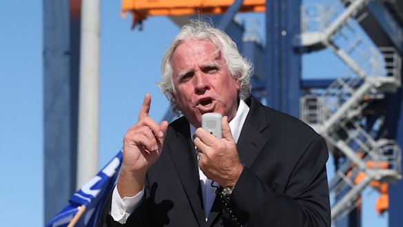 MUA national secretary Paddy Crumlin says the dispute changed his life.