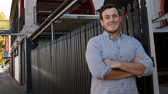 James Sneddon is looking to grow Stigma Health but says social media platforms aren't receptive to his advertising. 