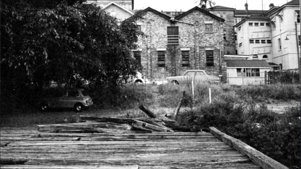 Queen's Wharf in the mid-1960s. 