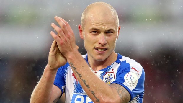 Off the mark: Aaron Mooy finally got on the starting-team sheet for the Seagulls.