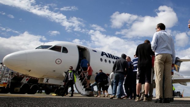 Alliance Airlines says it could fill the void left by Virgin Australia. 