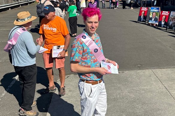 Owen Miller from the Fusion Party.