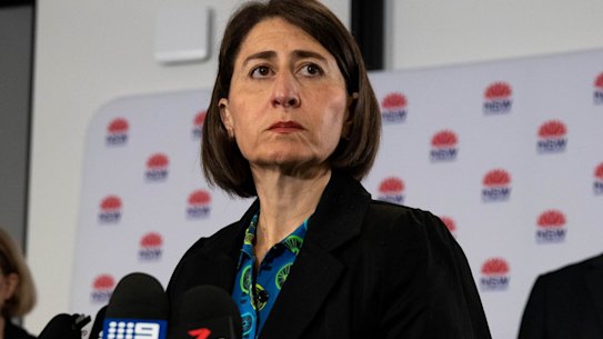 NSW Premier Gladys Berejiklian urged people to avoid the Boxing Day sales in the CBD.