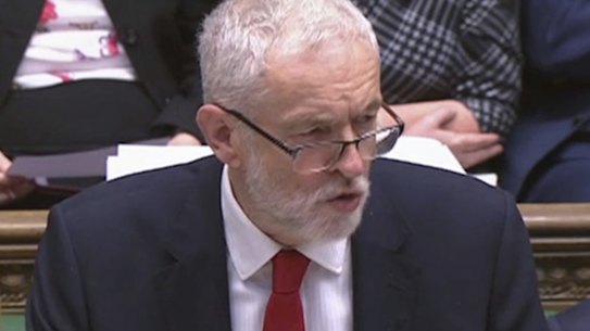  Britain's opposition leader Jeremy Corbyn