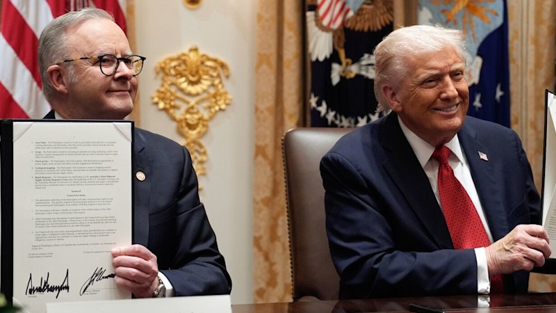 Trump says AUKUS is ‘full steam ahead’ and three other key takeaways from Albanese meeting