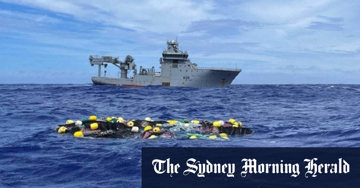 ‘Bound for Australia’: NZ police snare massive cocaine haul floating in the ocean