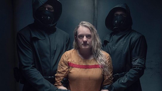 June (Elisabeth Moss) once again falls into the hands of Gilead in season four of The Handmaid’s Tale. 