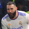 Benzema puts Real Madrid in control, Bayern shocked in Champions League