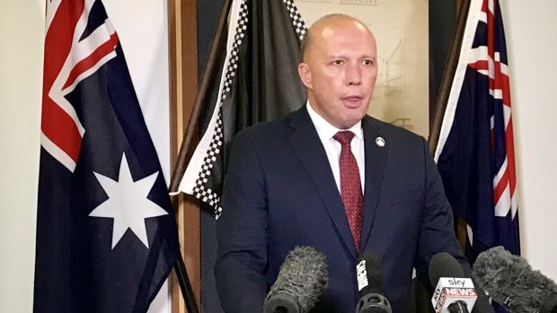 Home Affairs Minister Peter Dutton said Bourke Street attacker Hassan Khalif Shire Ali was not connected to ISIL or any other terror group.