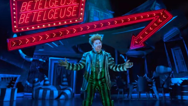 It S My Broadway Baptism Of Fire Eddie Perfect S Beetlejuice Gets Bumped
