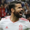 Costa scores again Spain beat Iran