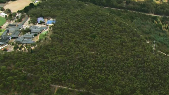 Police searched this area for Samantha Murphy’s body.