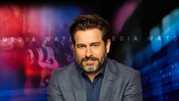 Current ABC Media Watch host Linton Besser.