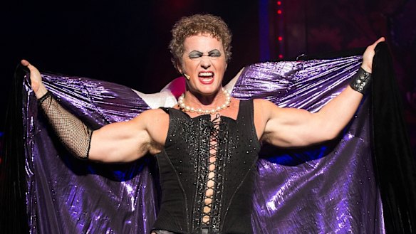 Craig McLachlan in <i>Rocky Horror Show</I>.