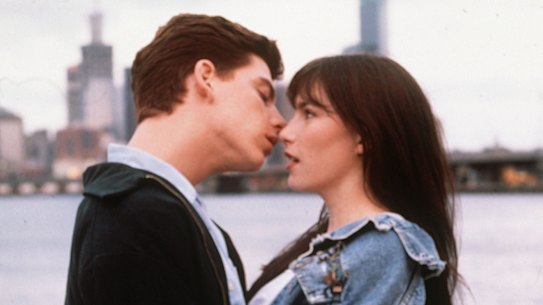 Ben Mendelsohn with Claudia Karvan in Nadia Tass’ The Big Steal. 