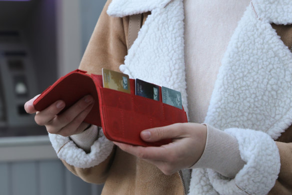 Credit cards and digital payments have taken over from cash.