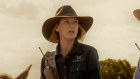 Anna Torv as Emily Lawson and Philippa Northeast as her daughter, Susie, in Territory.