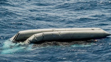Rescue boats found the wreck but no survivors. 