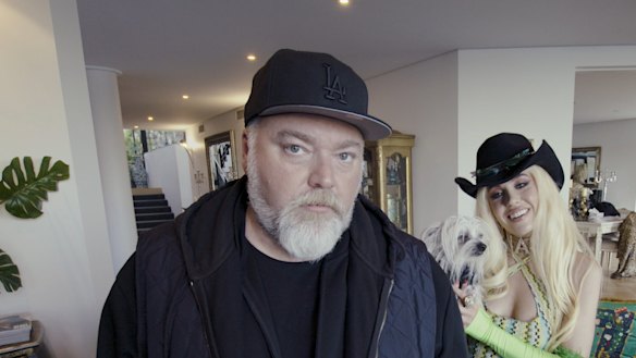 Kyle Sandilands and Imogen Anthony have just moved house.
