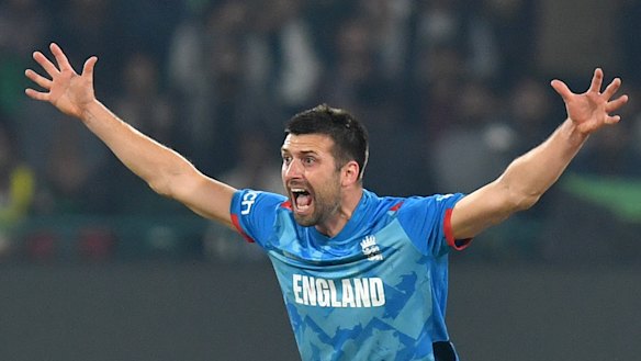 England quick Mark Wood.